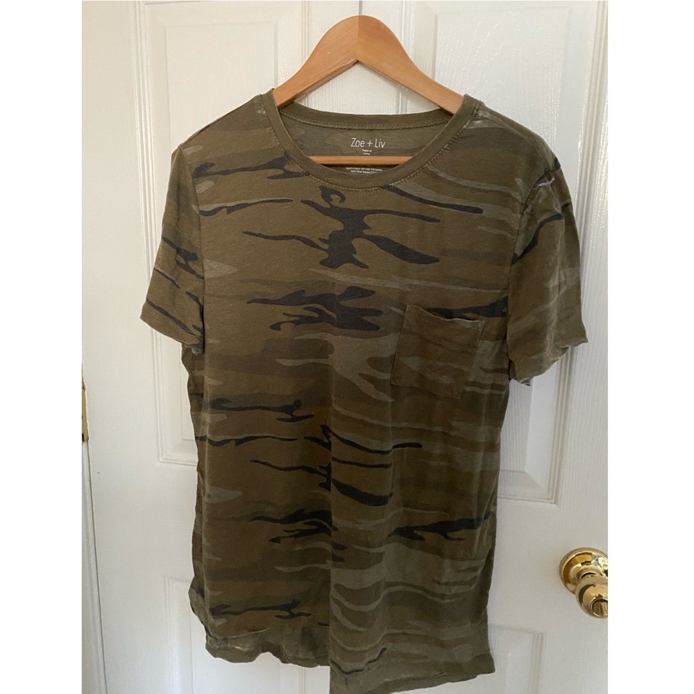 Oversized Camo Tee